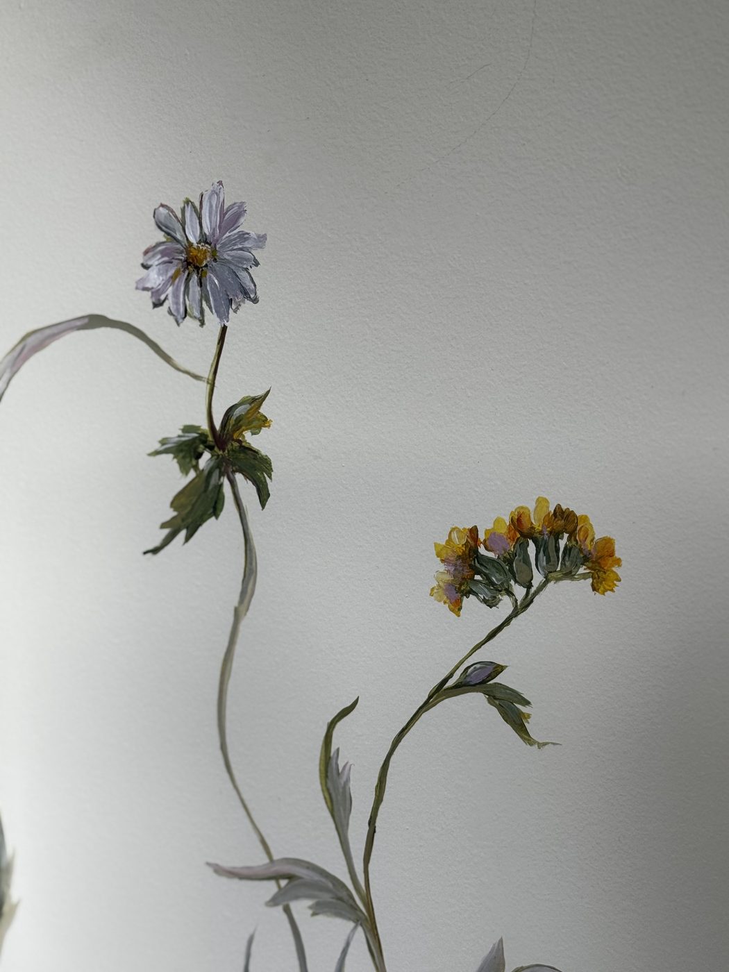 Meadow daisies — painting by Bohdana Boikiv